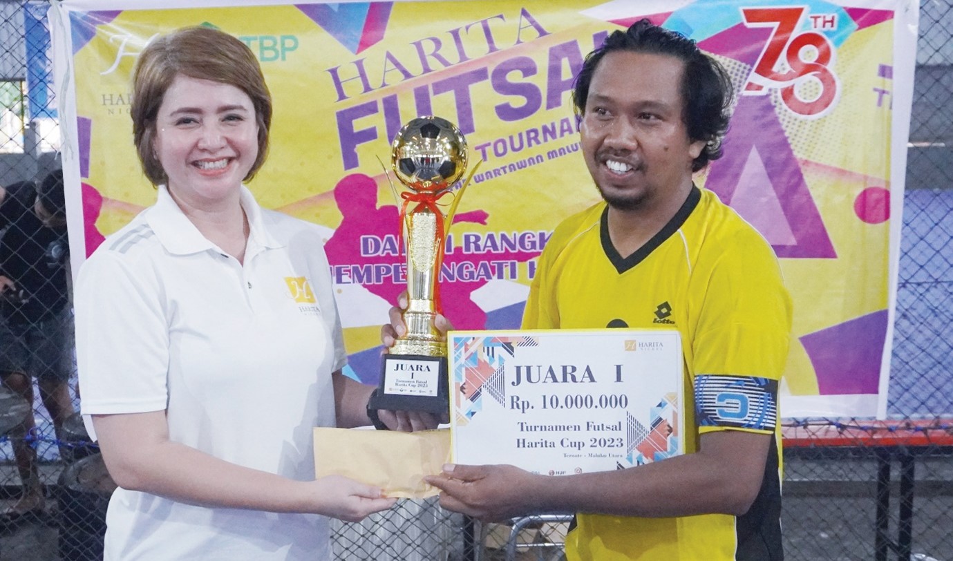 Harita nickel gelar turnamen futsal antar jurnalis maluku utara Harita nickel gelar turnamen futsal antar jurnalis maluku utara
